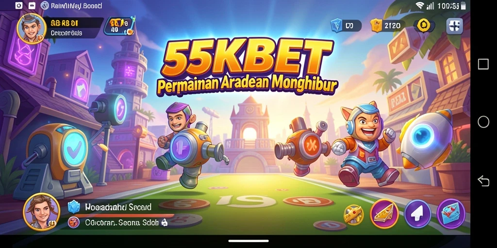 Tampilan menarik dari gameplay 55KBET yang seru dan menghibur.