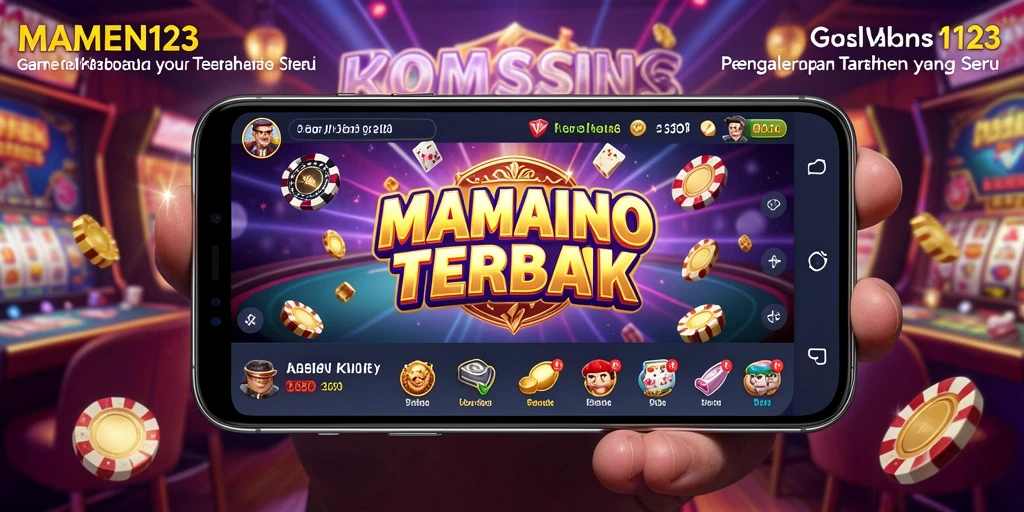 Tampilan gameplay MAMEN123 yang menarik dan penuh aksi.