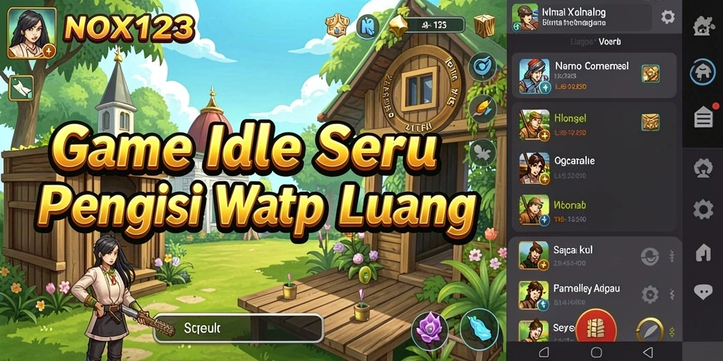 Tampilan gameplay NOX123 yang menawan dan menarik untuk dicoba.